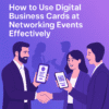 How To Use Digital Business Cards Min