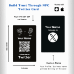 Build Trust on TWITTER with NFC & QR (1)